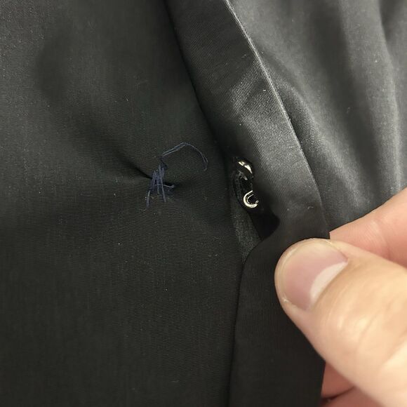 Vintage Easyriders Shirt Mens XXL Black Blue Flames Button Up Y2K Street Grunge - Picture 11 of 12